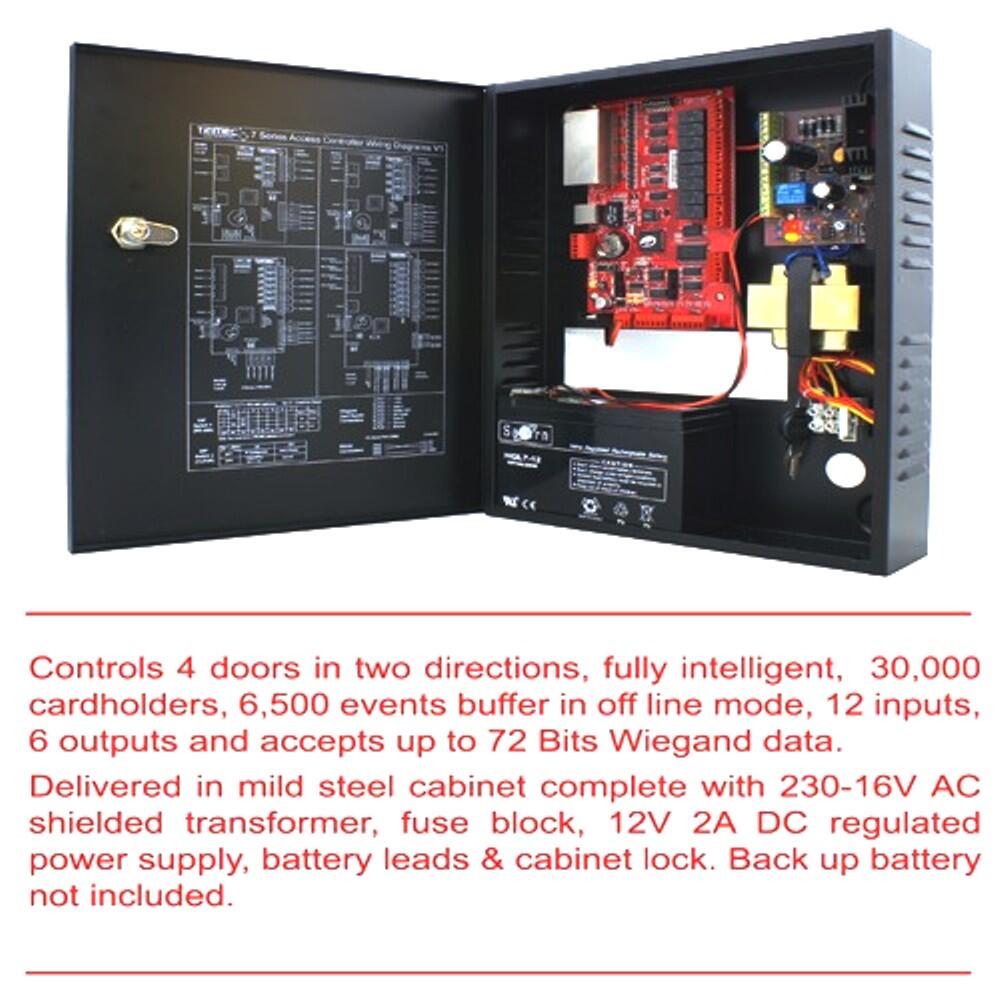 Acces Control Trimec 7-4-8 Panel Controller for 4 pintu