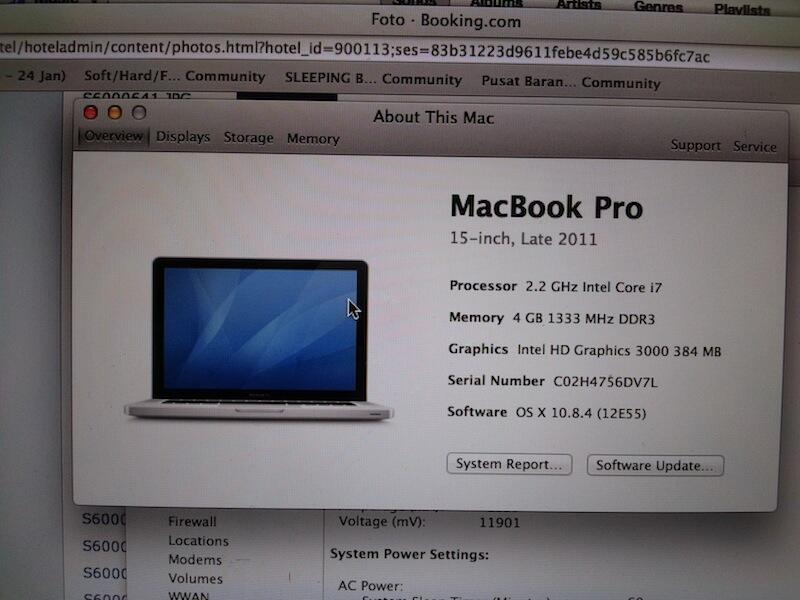 Macbook Pro 15" MD318 i7 Quadcore fullset mulus murah