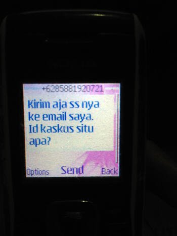== Surat Terbuka Buat Seller Id: 202120445 Dengan No Telp: 085881920721 ==