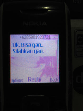 == Surat Terbuka Buat Seller Id: 202120445 Dengan No Telp: 085881920721 ==