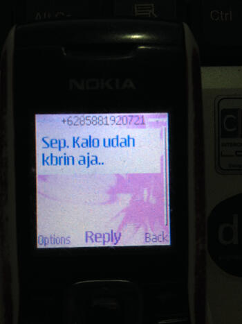 == Surat Terbuka Buat Seller Id: 202120445 Dengan No Telp: 085881920721 ==