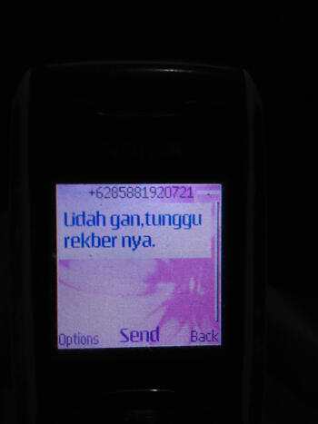 == Surat Terbuka Buat Seller Id: 202120445 Dengan No Telp: 085881920721 ==