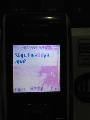 == Surat Terbuka Buat Seller Id: 202120445 Dengan No Telp: 085881920721 ==