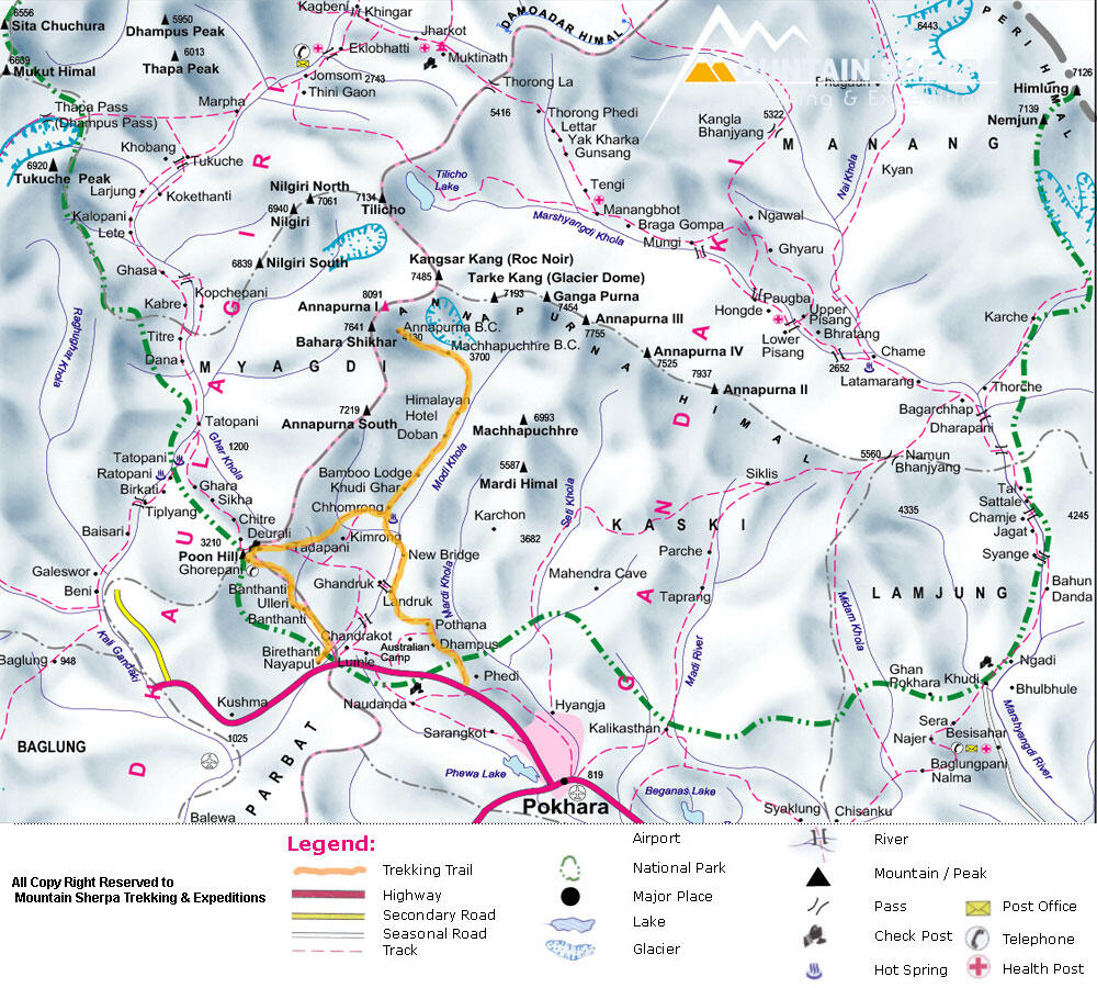 TREKKING MENUJU ABC VIA POON HILL ( perjalanan si kere di kawasan annapurna )