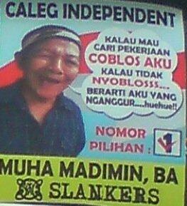 Dijamin Bikin Ngakak, Inilah 10 Iklan Caleg Paling Lebay!