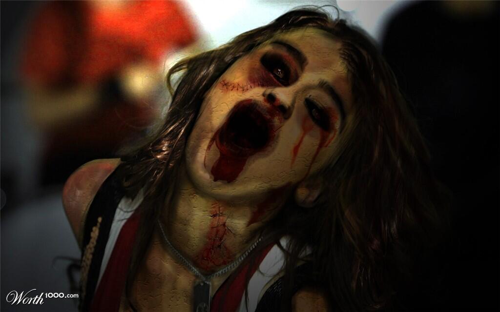 &#91;Pict&#93; Apabila Artis Menjadi ZOMBIE (Gak Kuat? Jangan Masuk!!)