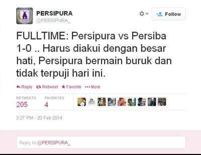 &#91;PARAH&#93; PERSIPURA VS PERSIBA = PERTANDINGAN MEMALUKAN DI ISL !!!