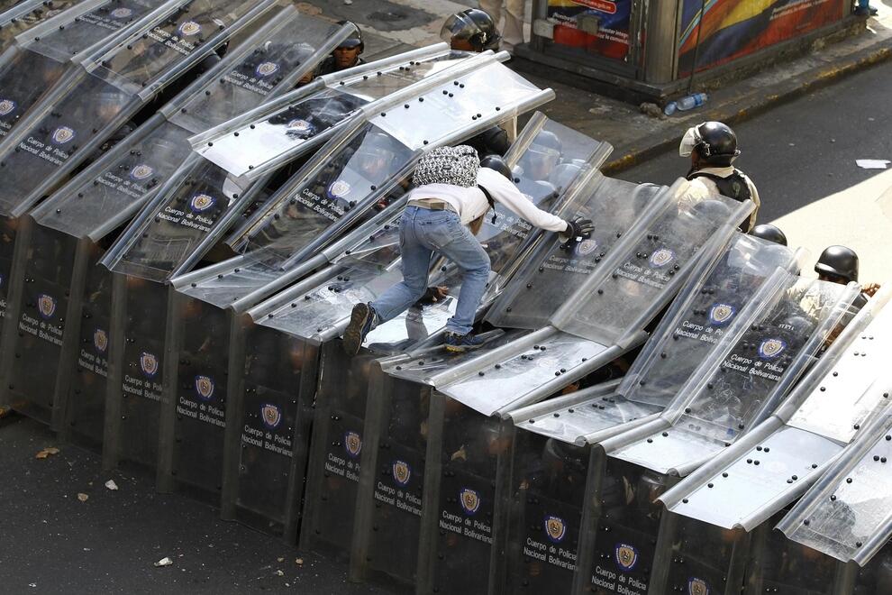 FOTO-FOTO PROTES DI VENEZUELA
