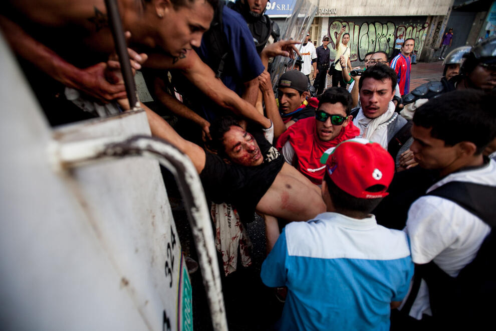 FOTO-FOTO PROTES DI VENEZUELA