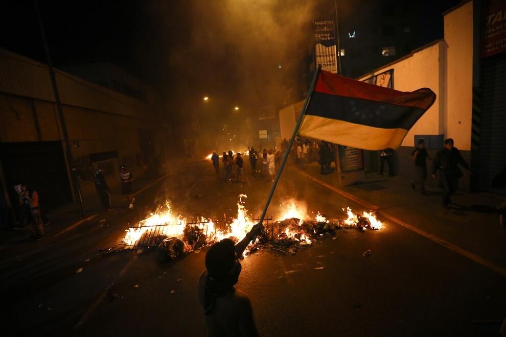 FOTO-FOTO PROTES DI VENEZUELA