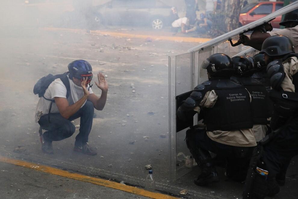 FOTO-FOTO PROTES DI VENEZUELA