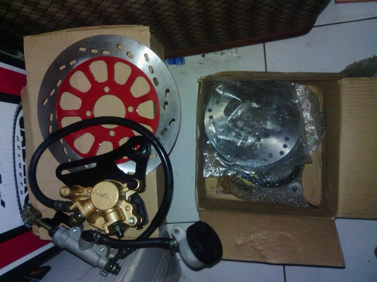 rem disc cakram belakang Suzuki Satria 125RR 2tak dan Satria FU