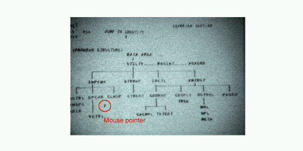 Mengapa Kursor Mouse dibuat Miring?