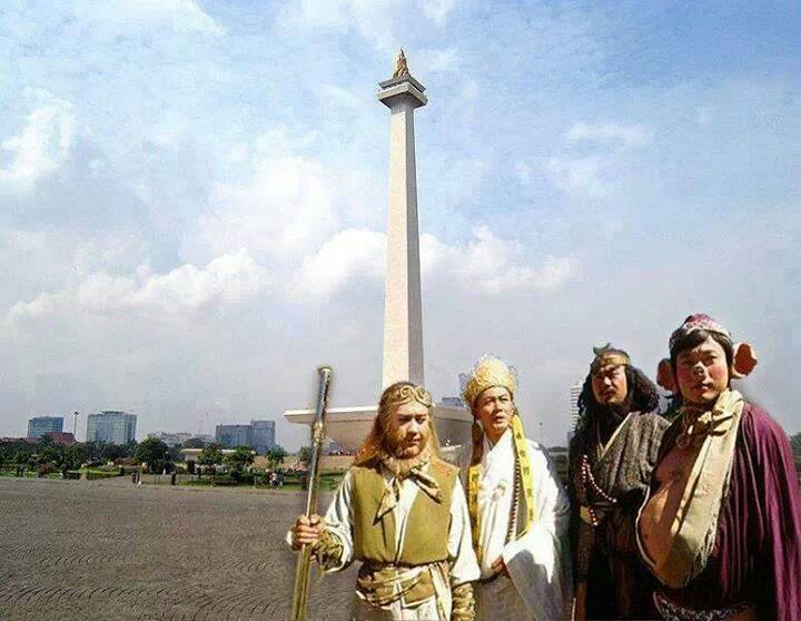 Masih Inget Perjalan Tong San Chong Dkk Ke Barat?