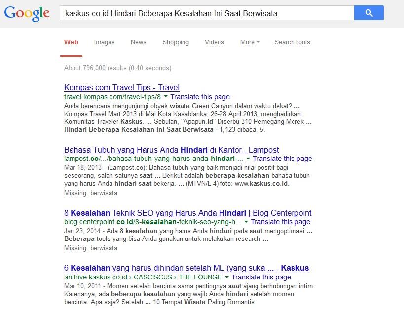 &#91;TIPS&#93; Hindari Beberapa Kesalahan Ini Saat Berwisata