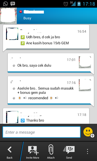 JASA UPGRADE LEVEL LINE POKOPANG
