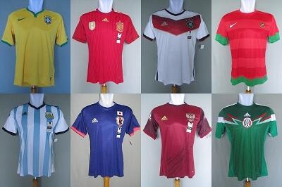 Jual Jersey Grade Original Piala Dunia 2014 dan Jersey Club 2013-2014