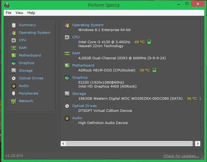 Review Intel Haswell i3 4130 (Intel HD Graphics 4400) + Asrock H81M-DGS