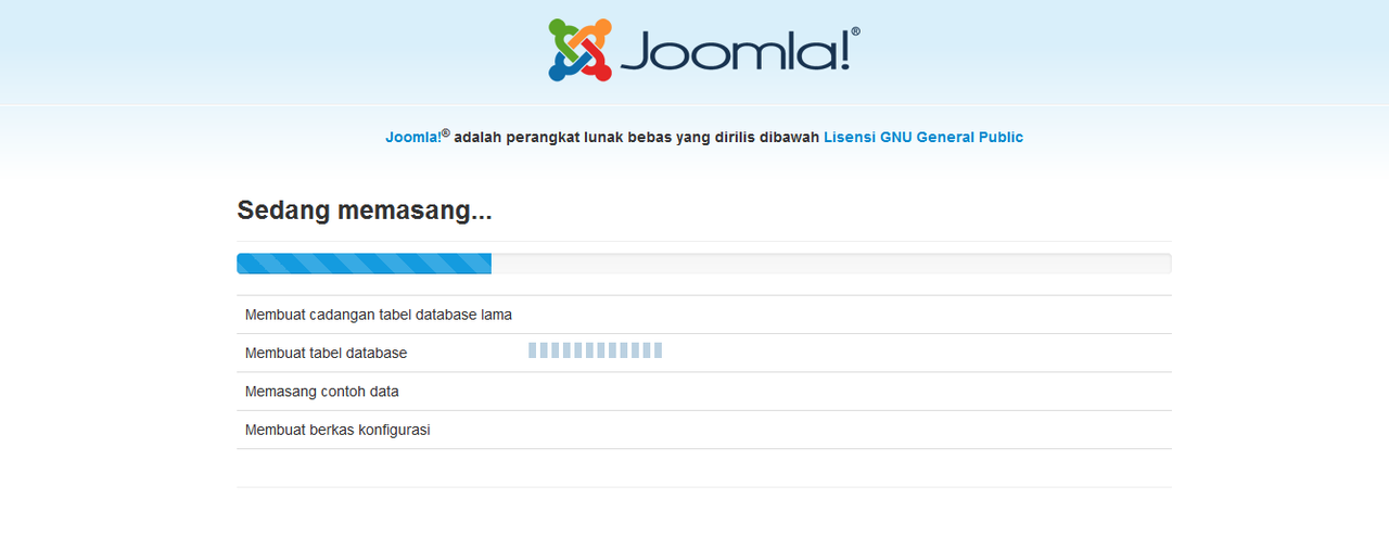 &#91;ASK&#93; Instalasi Joomla