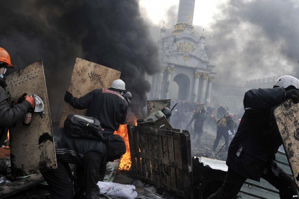 Kerusuhan Berdarah Ukraina, AS Mengutuk, UE Terguncang (+PIC)