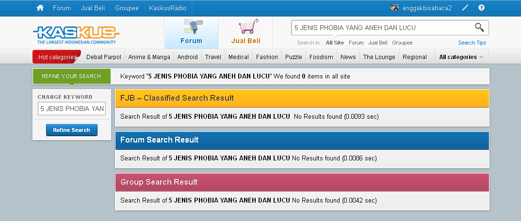 5 JENIS PHOBIA YANG ANEH DAN LUCU