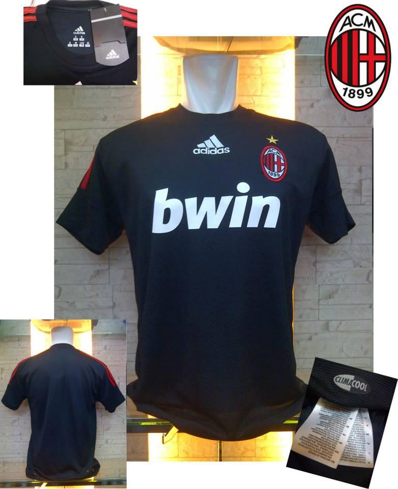 JERSEY AC MILAN 2010 AWAY JAMANNYA DAVID BECKHAM