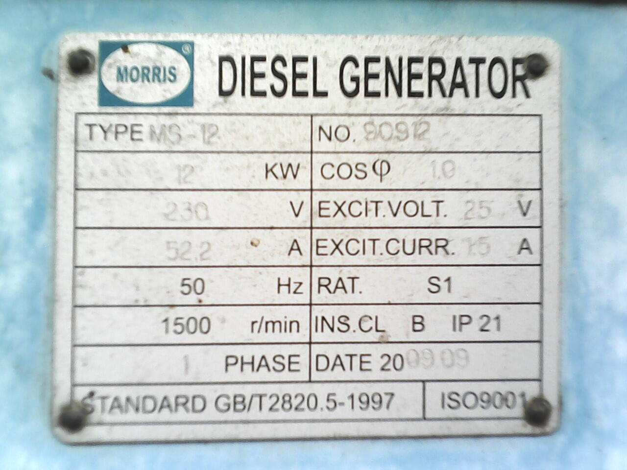 WTS GENSET MIRROS
