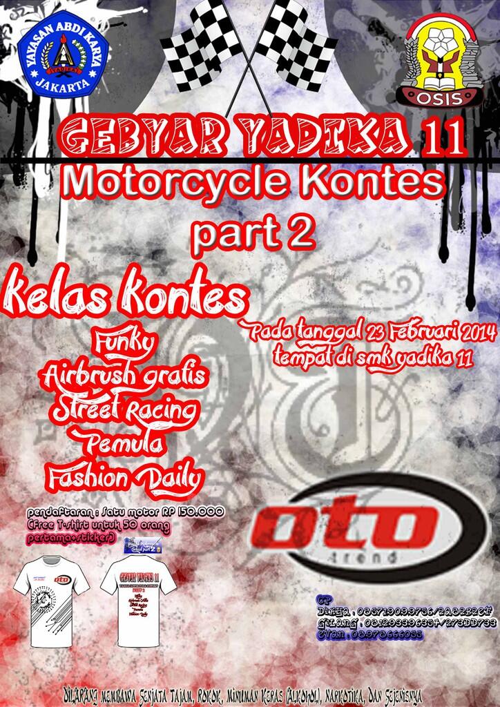 GEBYAR PENSI SMK YADIKA 11 [23 FEBRUARI 2014]