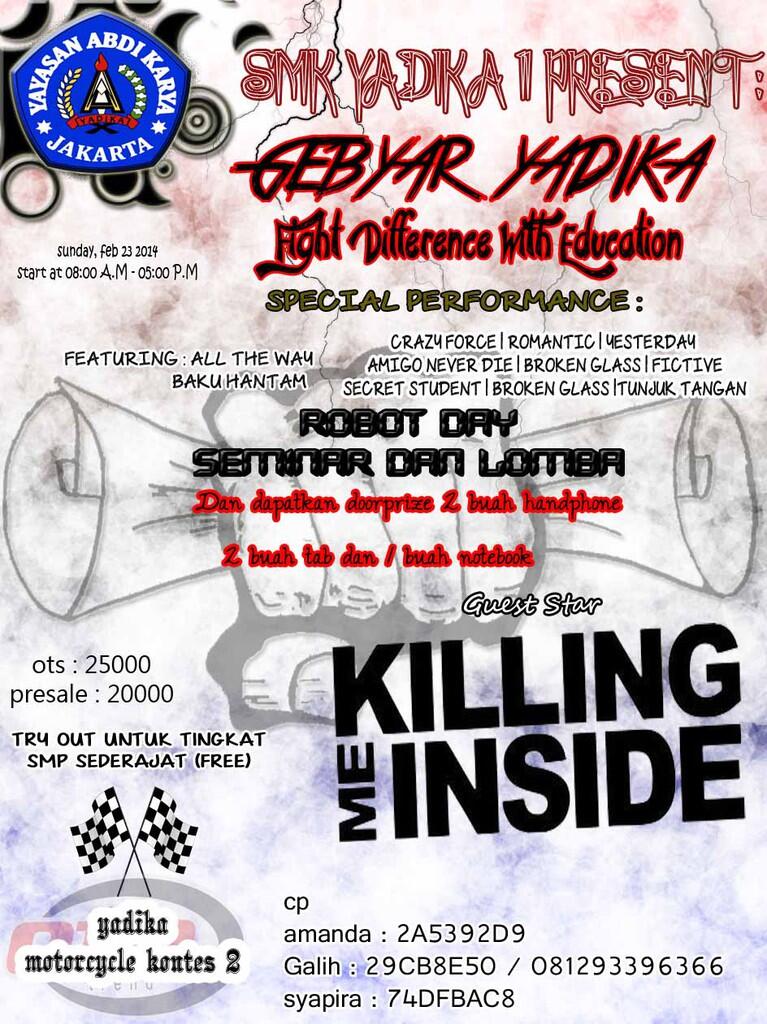 GEBYAR PENSI SMK YADIKA 11 [23 FEBRUARI 2014]