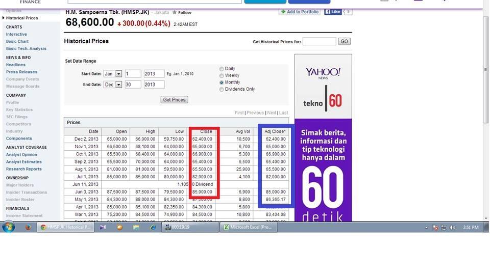 Yang ngerti saham masuk, ask closing price :)