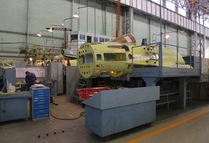 (Pic) Su - 35s dalam proses produksi.