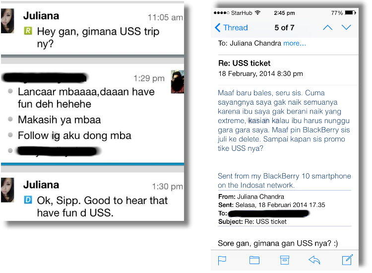 Kumpulan Testimony Universal Studio Singapore Tiket murah meriah