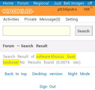 Software Khusus Buat Kaskuser