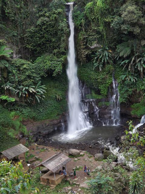 panorama wisata alam Curug Orok di daerah Cikandang - Cikajang - Garut - jawa barat