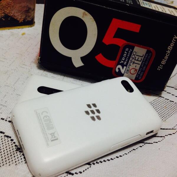 Blackberry Q5 white Bandung