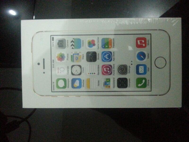 iphone 5S 16GB Silver Garansi SES