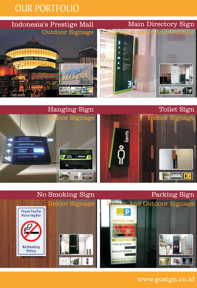 Reklame, Sign, Billboard, Huruf Timbul, Neon Box, Dll | GOSIGN INDONESIA
