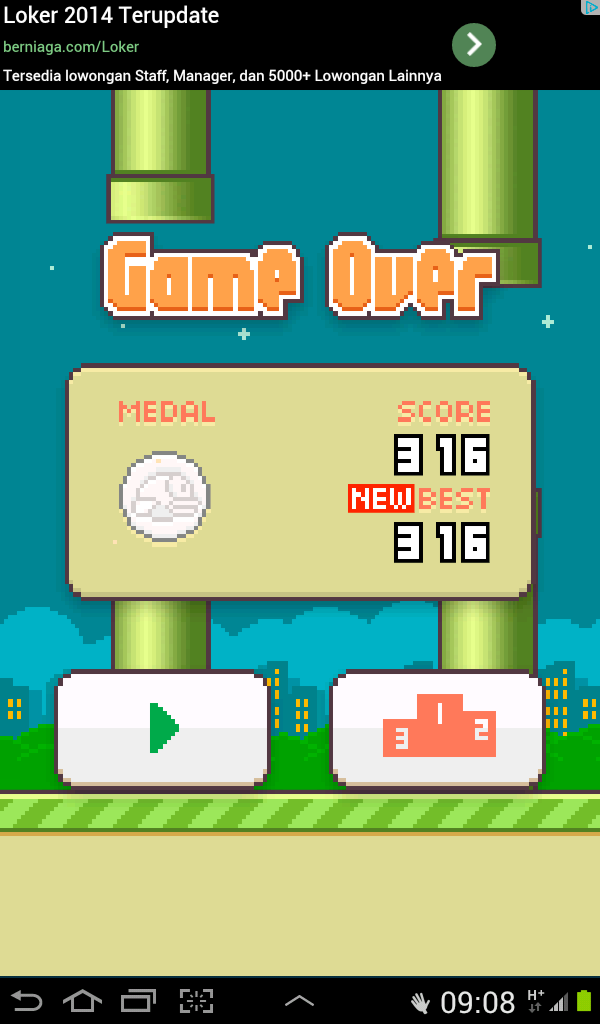 Share Dong Best Score Flappy Bird Agan Dimari