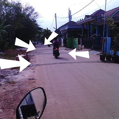 Saingan polisi tidur!