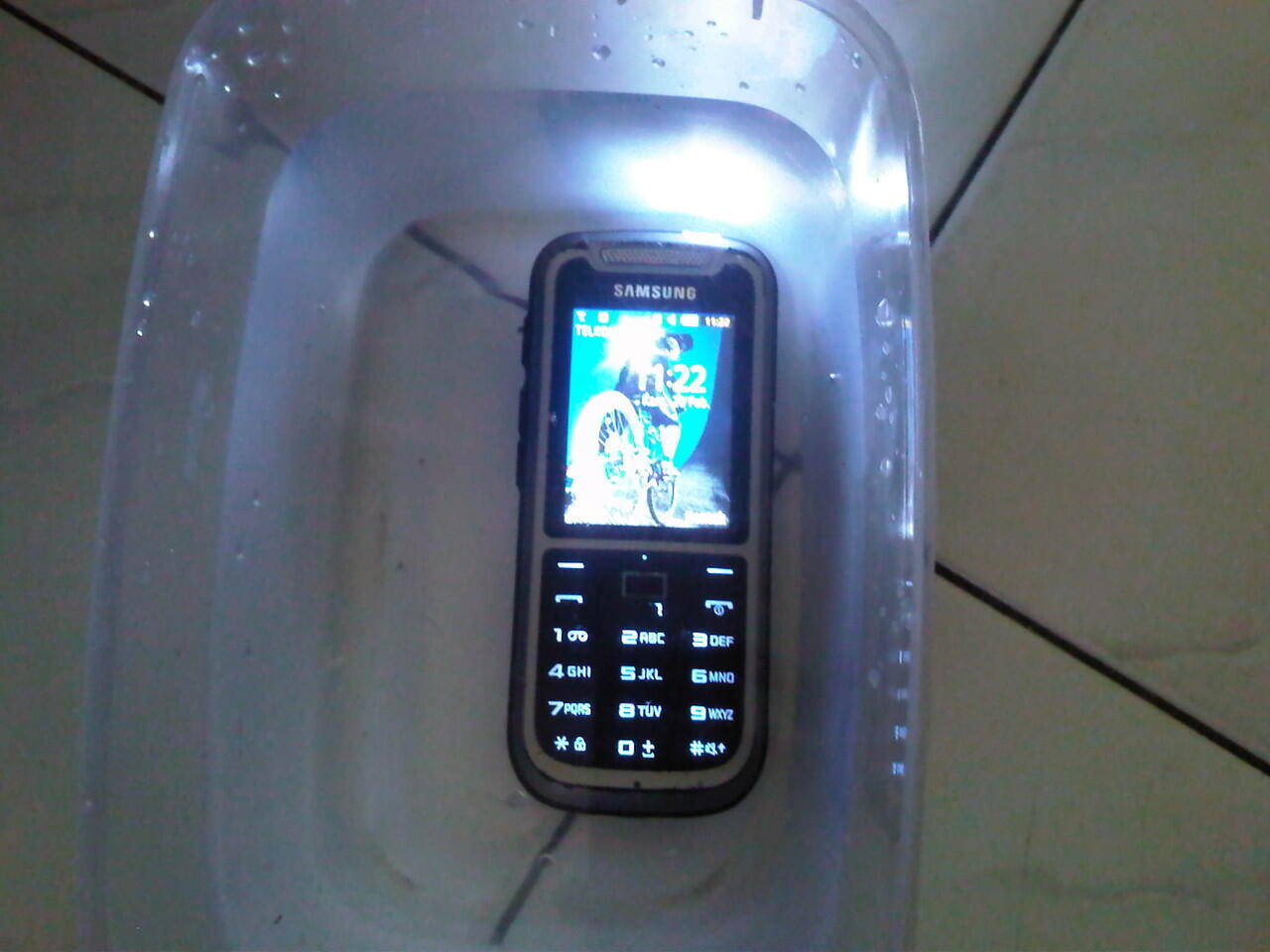 Jual samsung badak Xcover2 C3350 2nd Mulus 90%