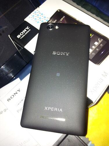 Sony XPERIA M black dual sim garansi panjang CIKARANG BEKASI