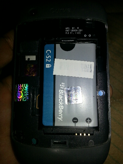 Blackberry Kepler 9300 white cod Solo