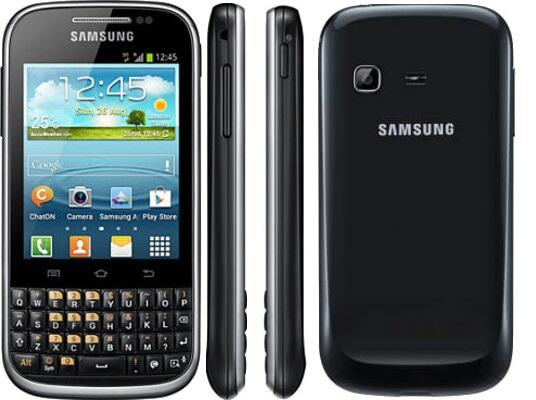 Samsung Galaxy Chat B5330 Black, Smartphone Android QWERTY