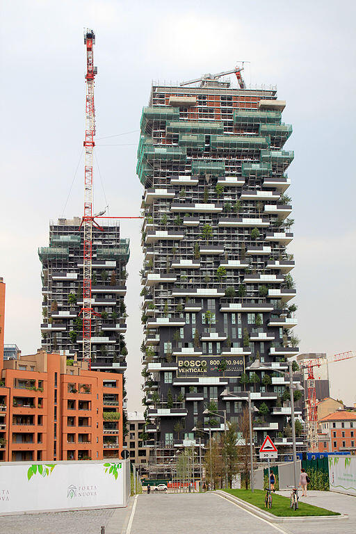 BOSCO VERTICALE: Hutan Vertikal Pertama Di Dunia &#91;CREATIVE GO GREEN&#93;