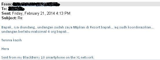 Hotel Padjadjaran Resort gak puas, dan ingin balas Dendam kayaknya