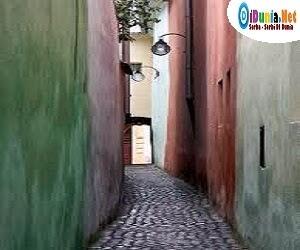 4 Jalan Paling Sempit di Dunia