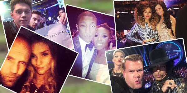 Foto Selfie Para Selebriti Brit Awards 2014 
