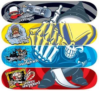 Foto Desain Papan Skateboard Terkeren Dan Terunik
