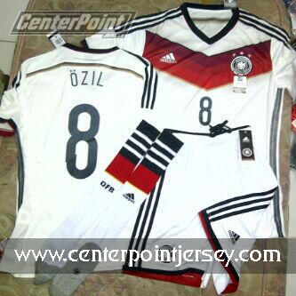 Jersey GO/PI, Celana, Kaos Kaki Grade Ori ADIZERO Jerman, Argentina, Spanyol, Jepang