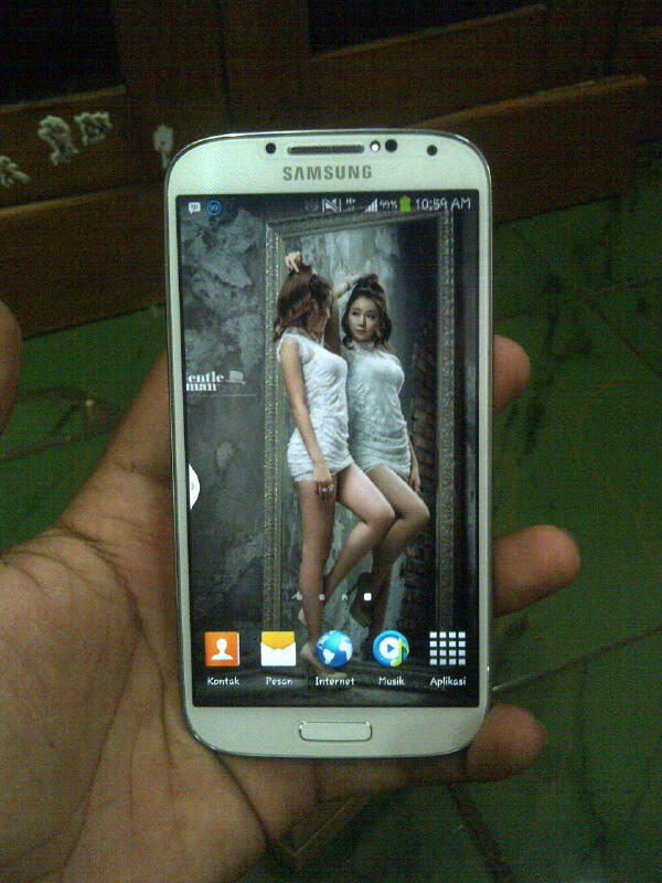 SAMSUNG S4 WHITE ORIGINAL SEIN GARANSI PANJANG